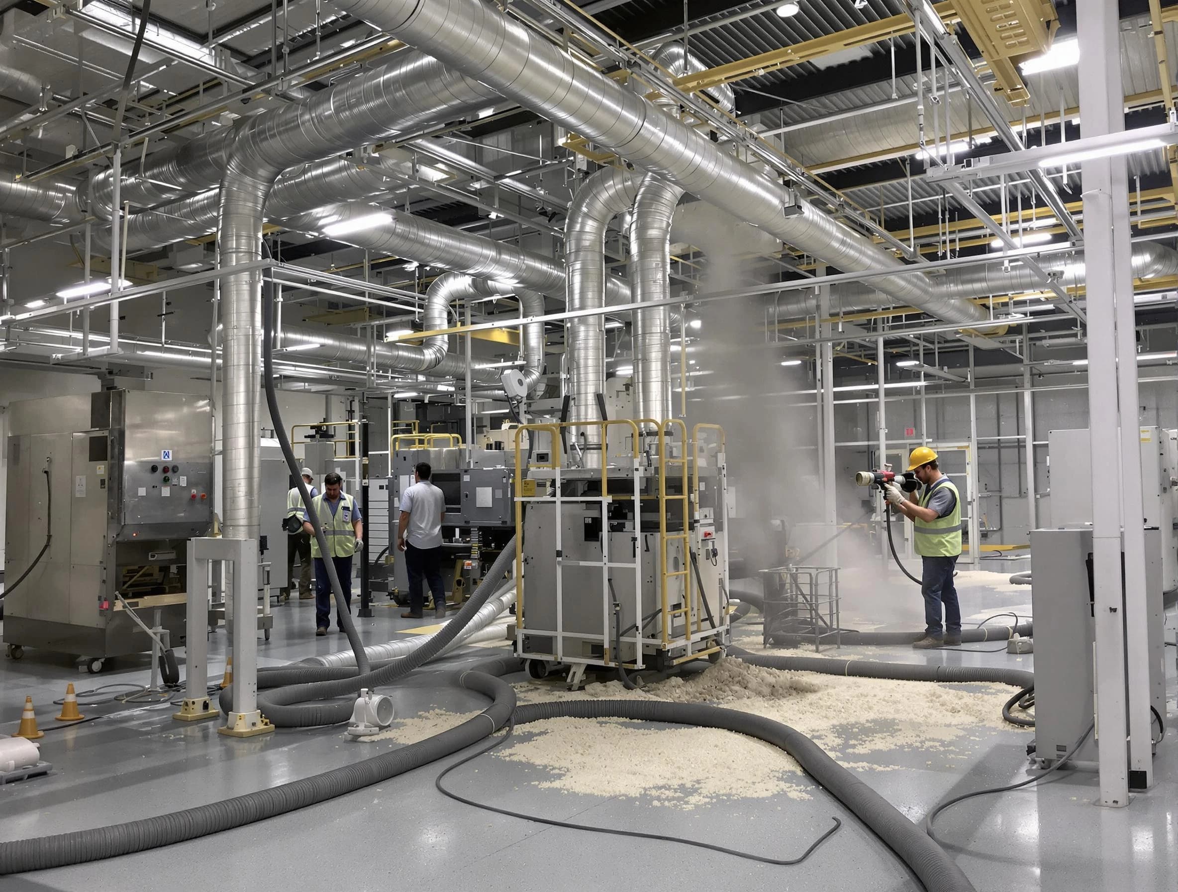 Heavy-duty industrial duct cleaning by Murrysville Air Duct Cleaning in Murrysville