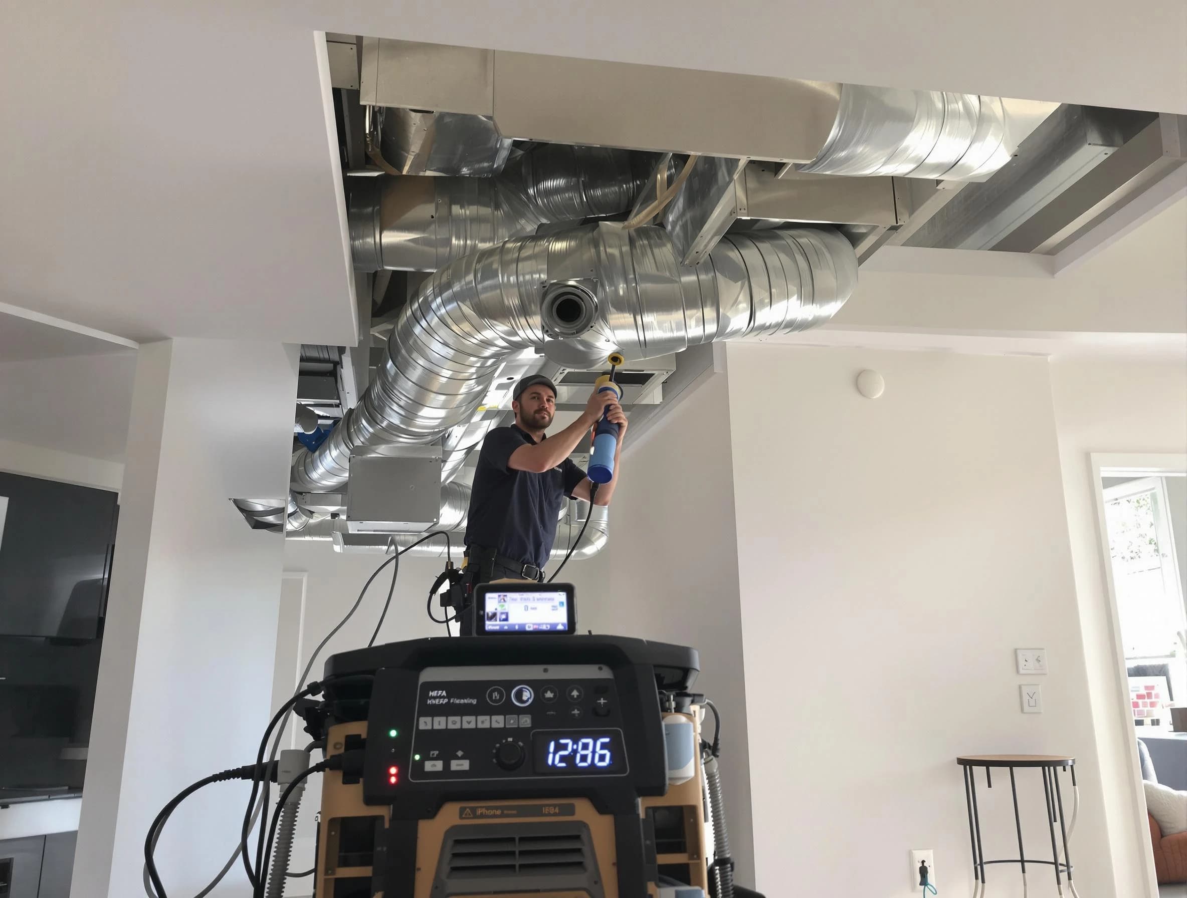 Advanced pure air duct cleaning by Murrysville Air Duct Cleaning in Murrysville