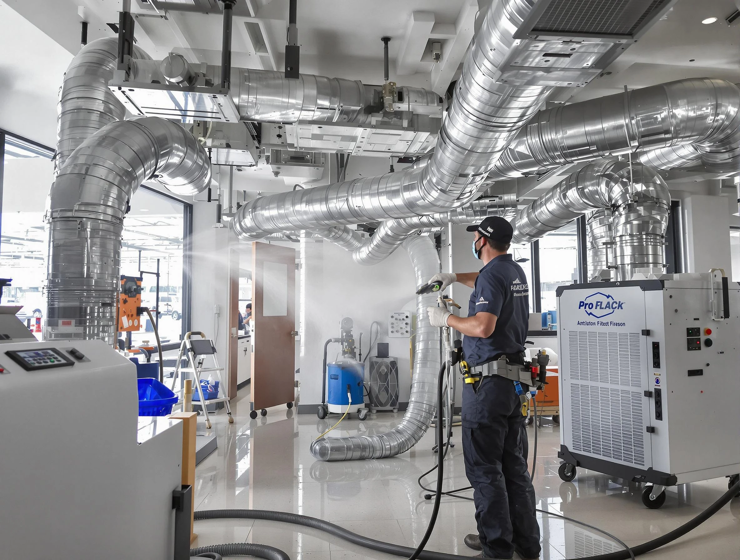 Negative Pressure Air Duct Cleaning in Murrysville