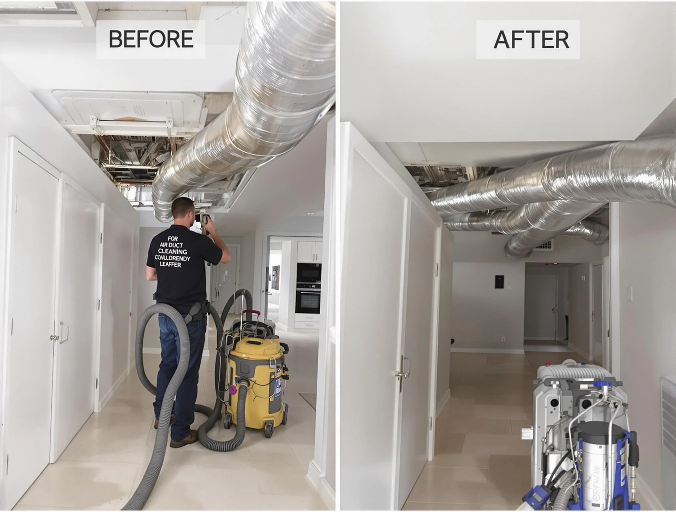 Murrysville Air Duct Cleaning professional performing thorough air duct cleaning in Murrysville