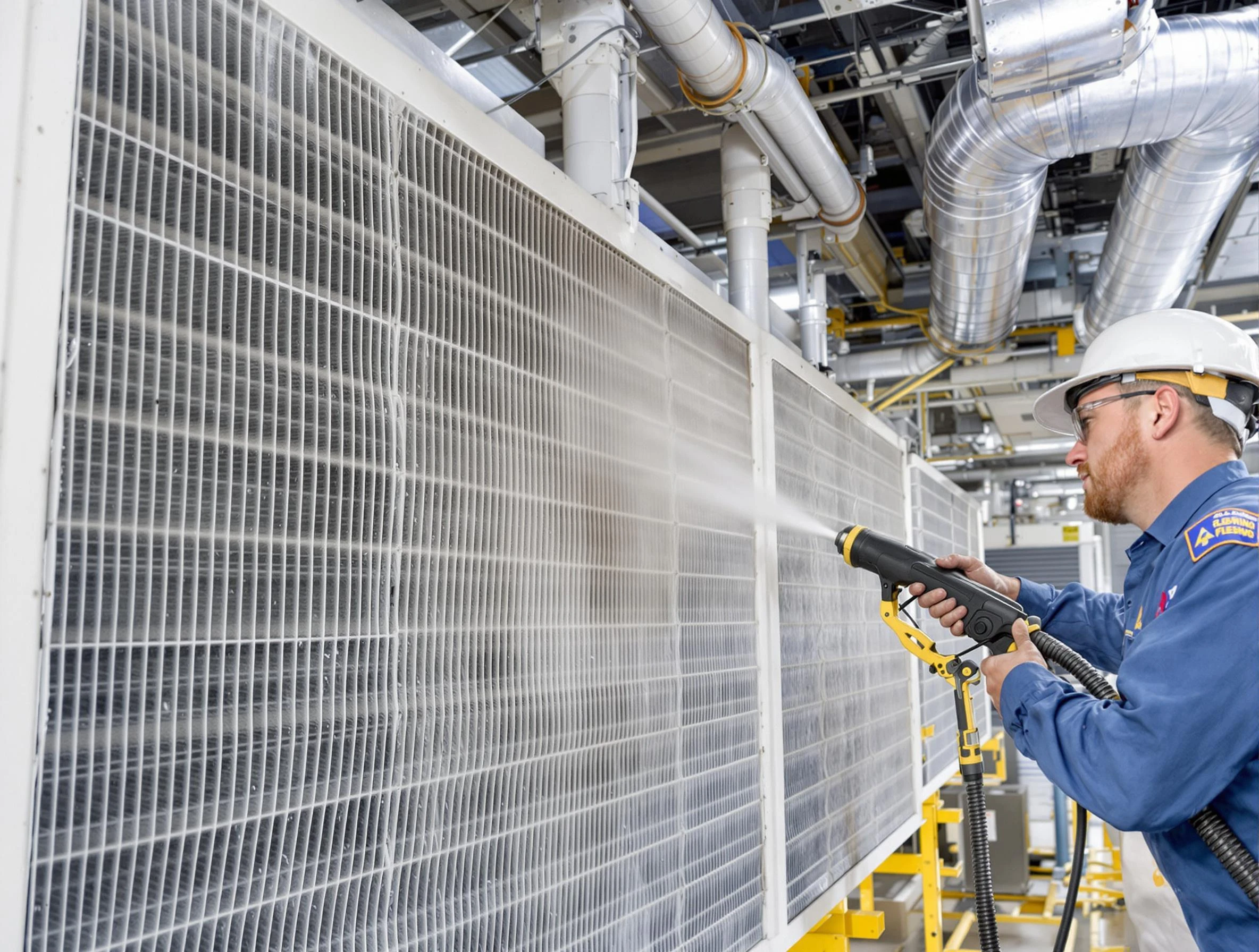 Professional commercial coil cleaning by Murrysville Air Duct Cleaning in Murrysville